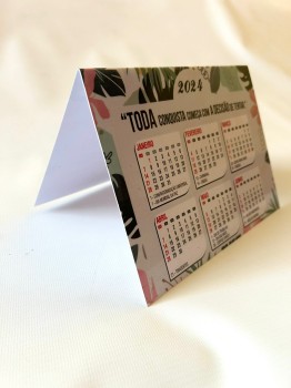 Calendário em PVC Calendário em PVC